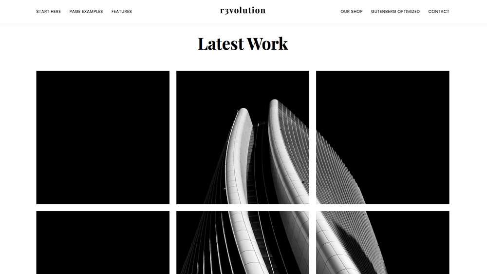 Breakthrough Pro Revolution Pro WordPress theme for artists