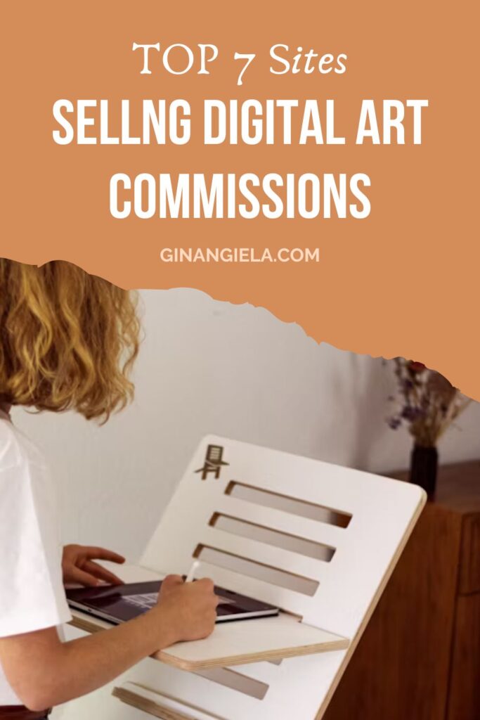 sell digital art commissions