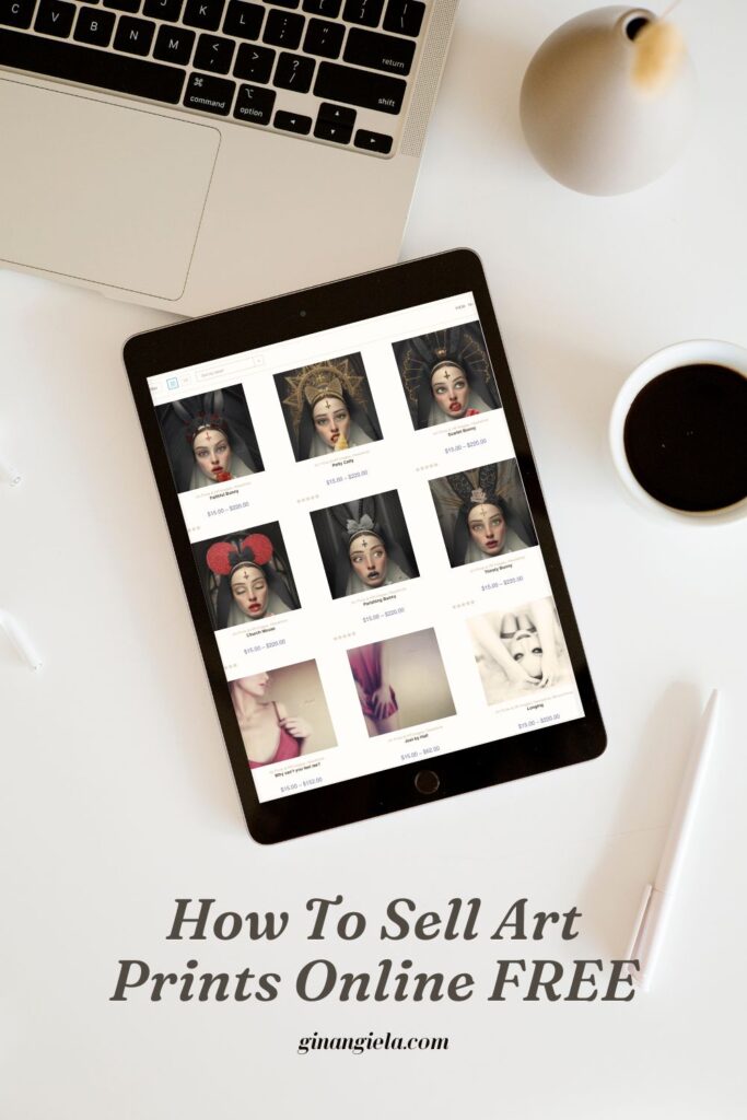 sell your own art prints online