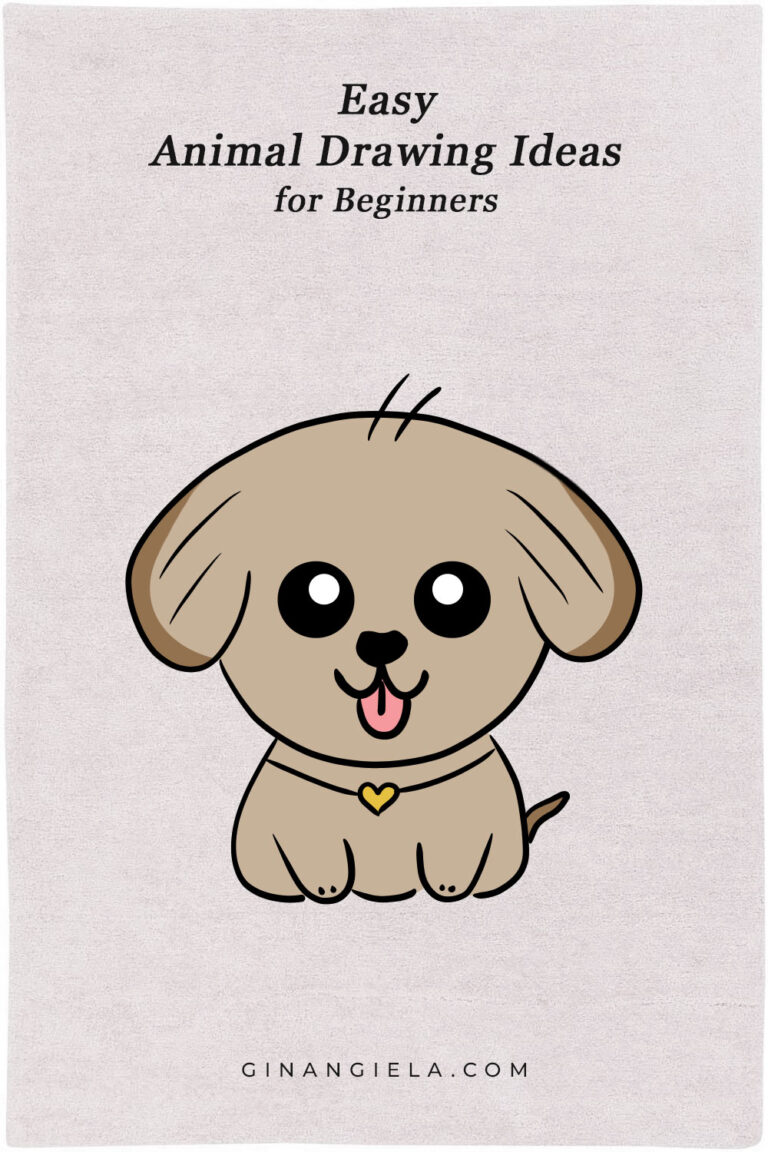 26 Easy Animal Drawing Ideas For Beginners