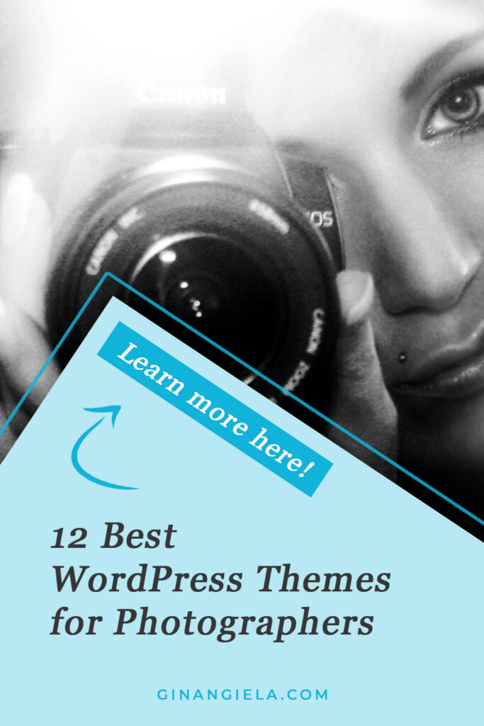 Best WordPress themes for photographers (Pin)