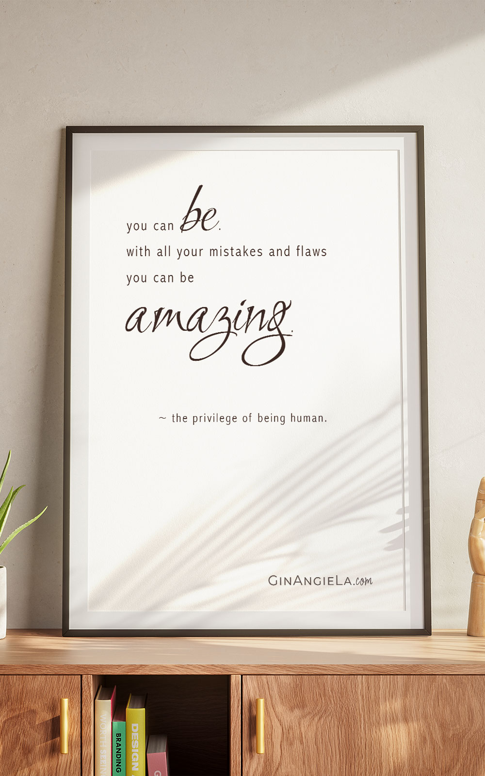 You Can Be Amazing. Unique quotes about self-love.