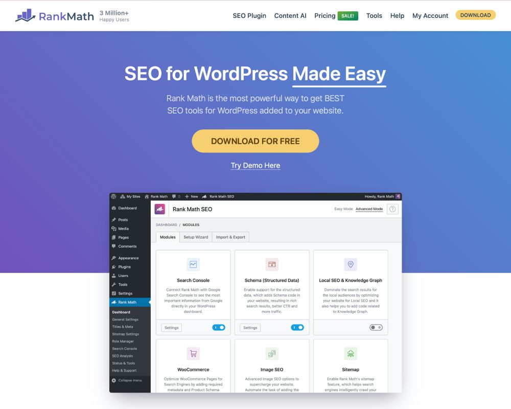 RankMath WordPress SEO