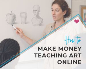 How to make money teaching art online