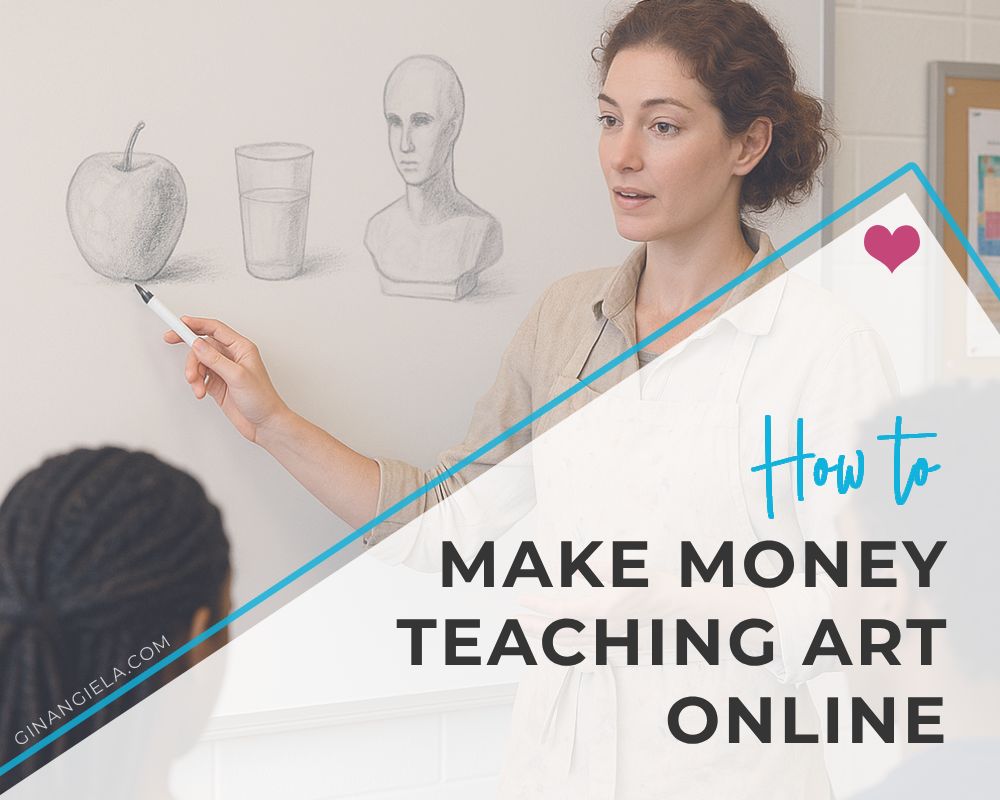 How to make money teaching art online