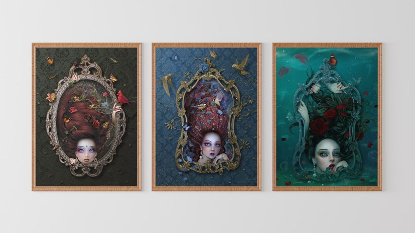A cohesive portfolio is obligatory to present yourself as an artist