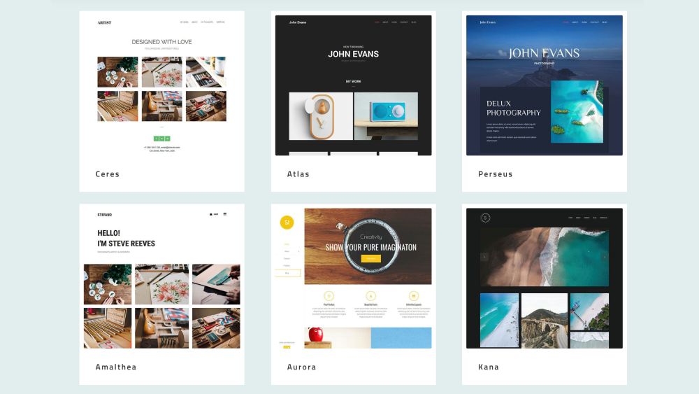 Art-related Simvoly templates
