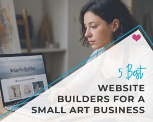 Best website builder for small art business