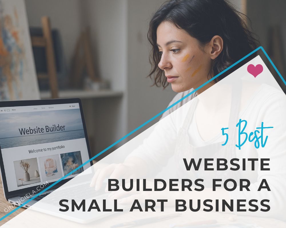 Best website builder for small art business
