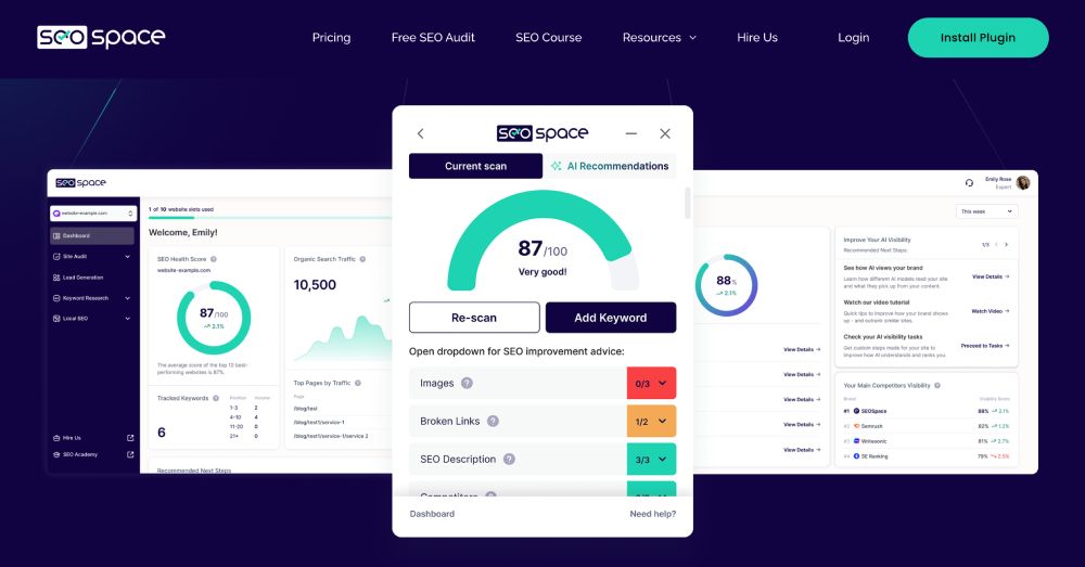 SEOSpace Squarespace