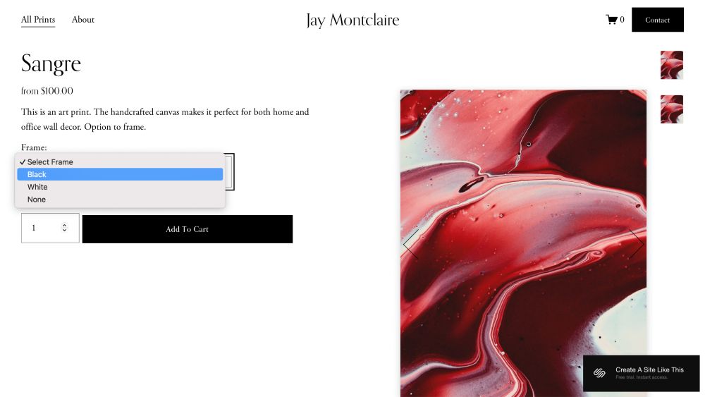 Squarespace Commerce