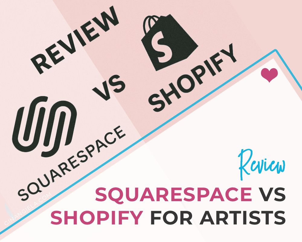 Squarespace vs Shopify for Artists Review