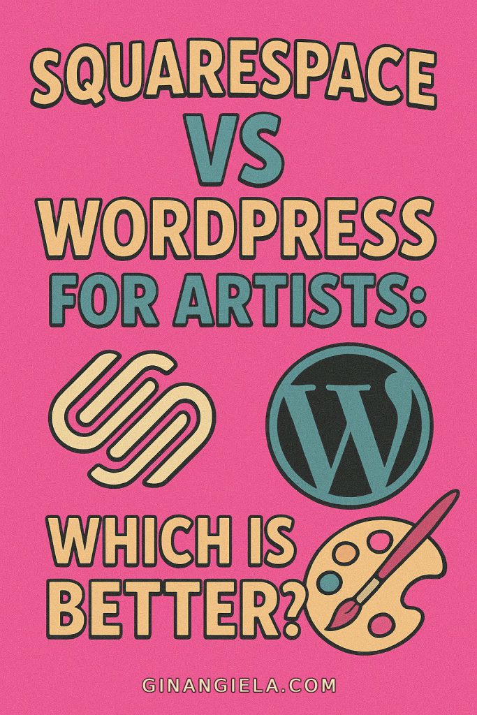 Squarespace vs WordPress for artists: which is better?