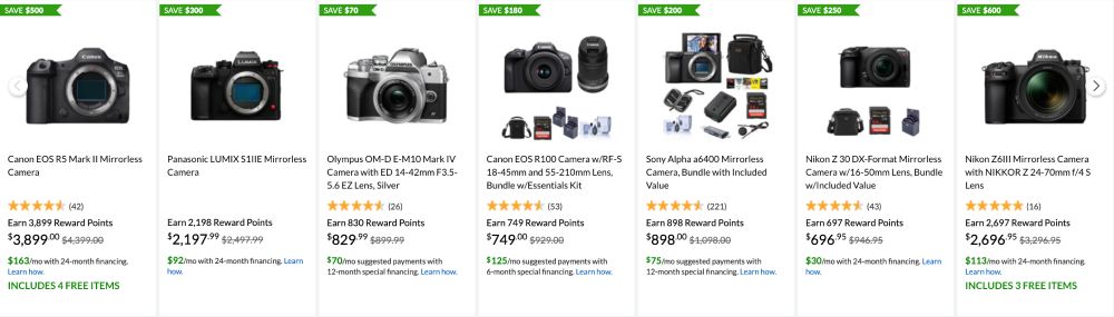 Adorama black friday cameras