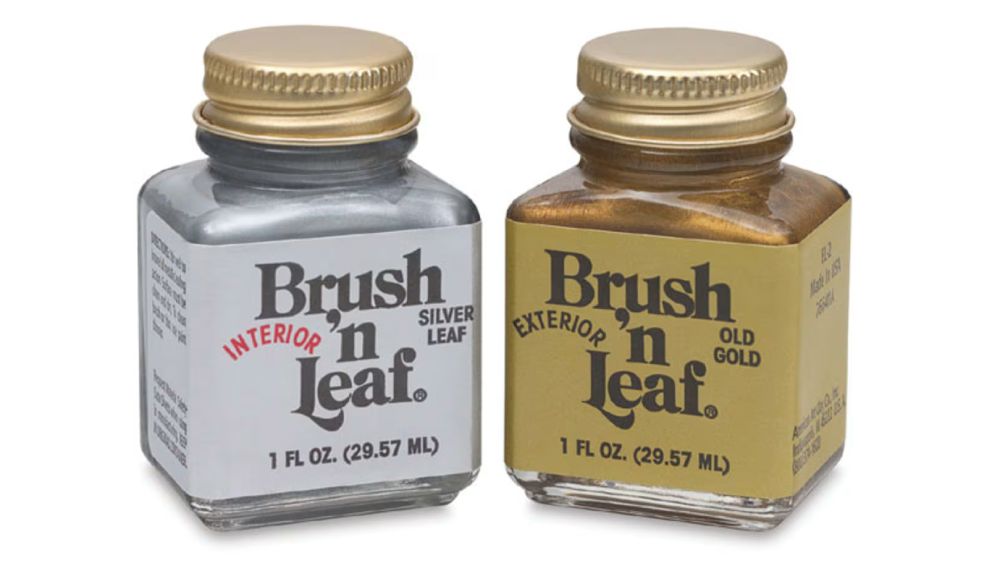 Amaco Brush 'N Leaf Liquid Metallic DickBlick