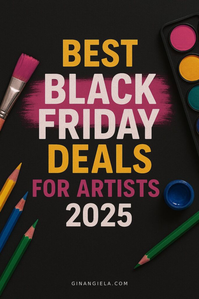 Best Black Friday deals for artists (pin)