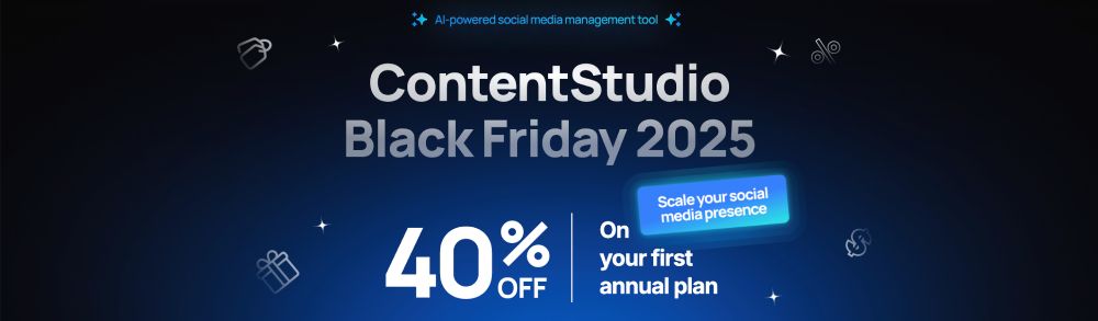 ContentStudio black friday