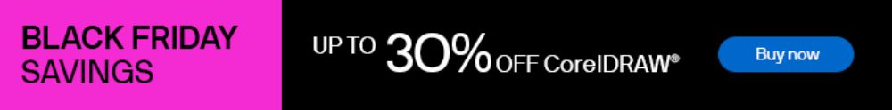 CorelDRAW black friday