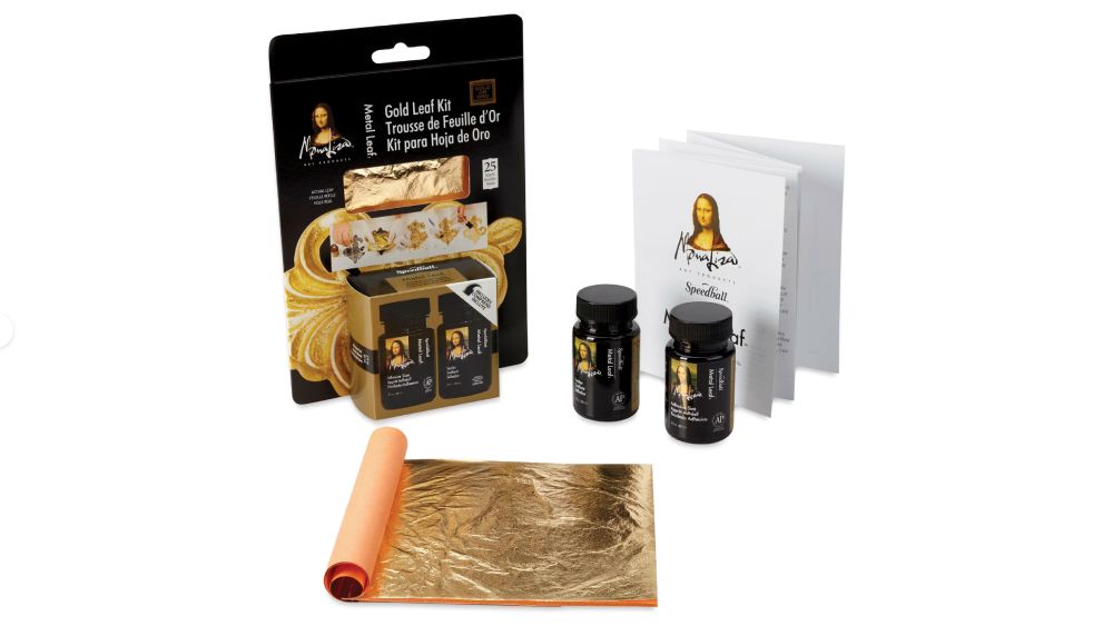 Mona Lisa Gold Leaf Kit DickBlick