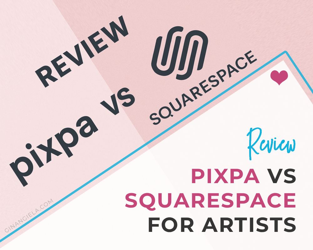 Pixpa vs Squarespace for Artists