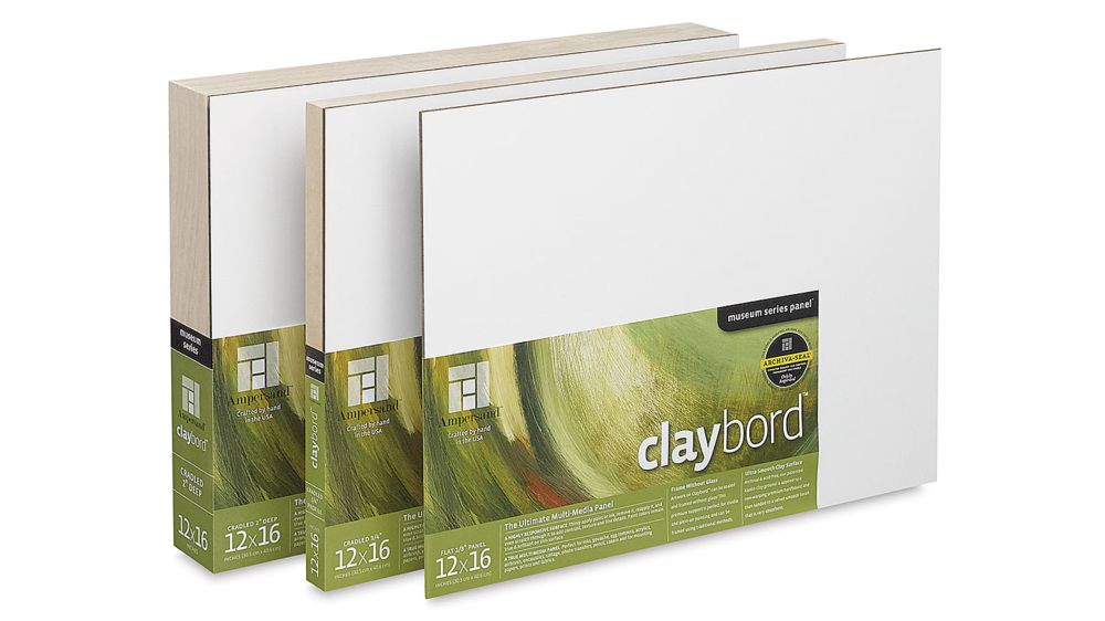 Ampersand claybord painting panel