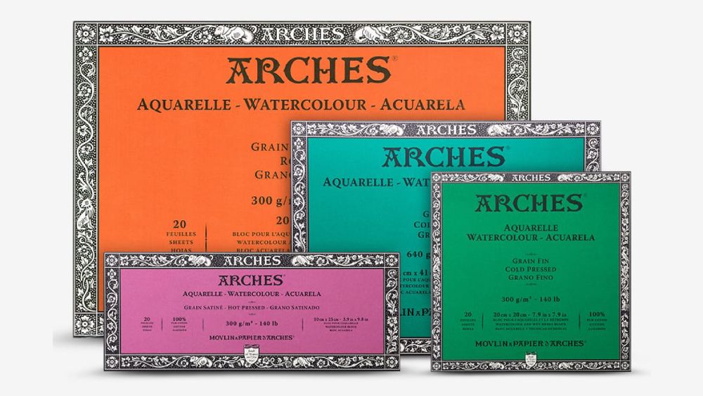 Arches aquarelle watercolor paper