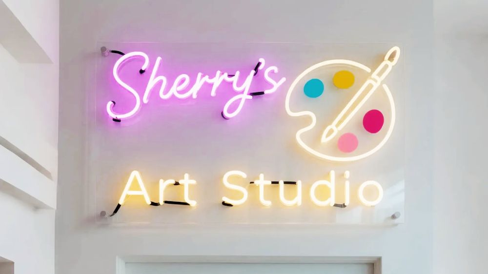 Customized Art Studio Neon Sign by NightskyLamp on Etsy