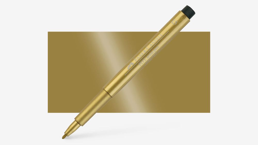 Faber Castell artist pens in gold and silver are also fantastic Christmas gifts.