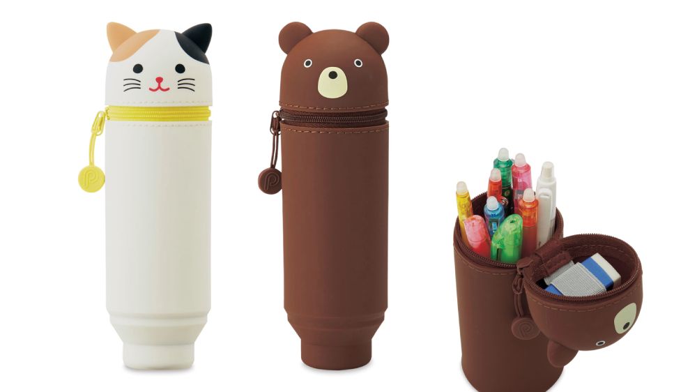Cute Christmas gift ideas for artsy people are these PuniLabo pen cases.