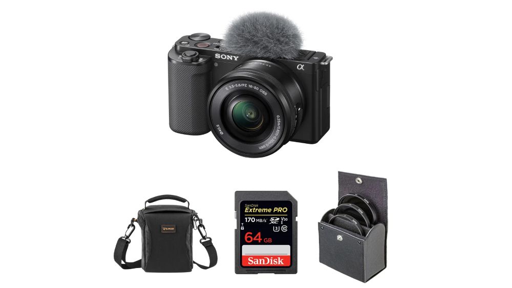 Sony ZV-E10 Bundle with Lens