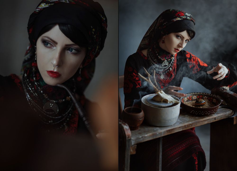 Ukrainian witch by Lina Aster