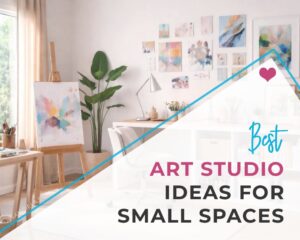 Art studio ideas for small spaces