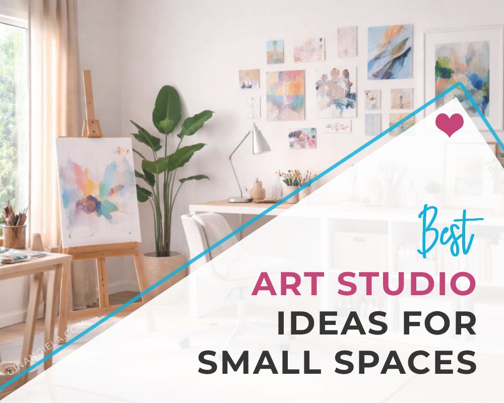 Art studio ideas for small spaces