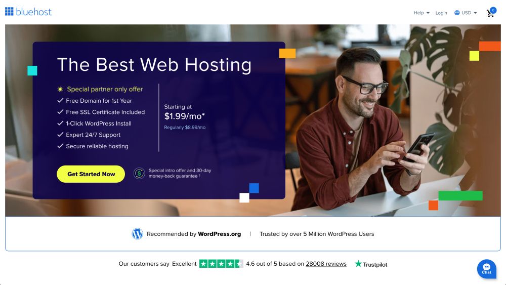 best hosting provider for artist WordPress sites