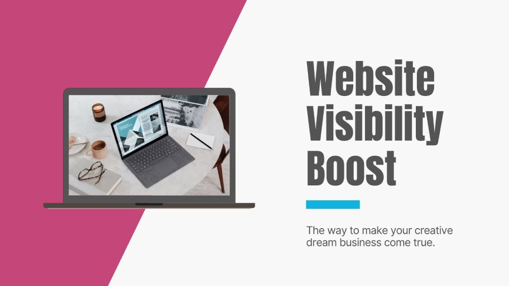Website Visibility Boost for Creatives