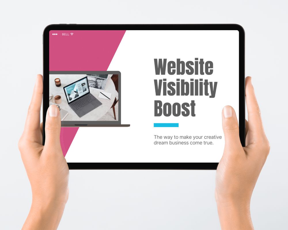 Website Visibility Boost for Creatives
