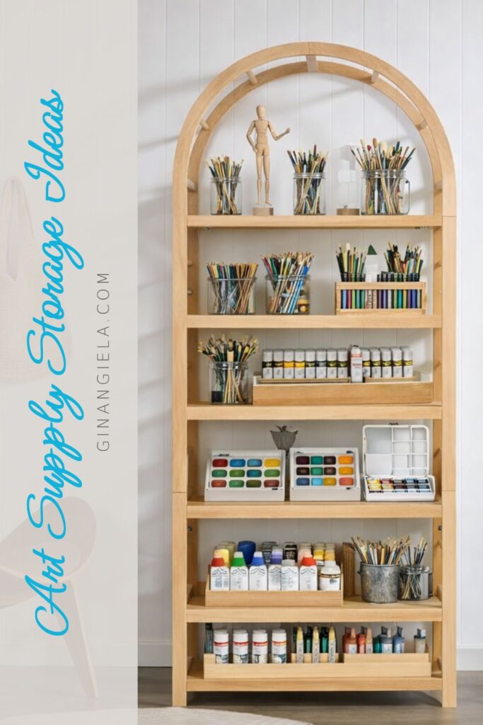 5-Tier Solid Wood Open Bookcase