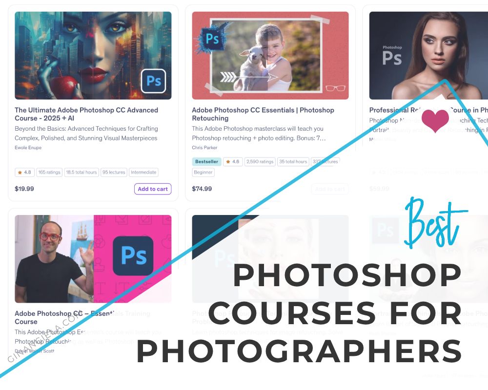 Best Online Photoshop Courses For Photographers