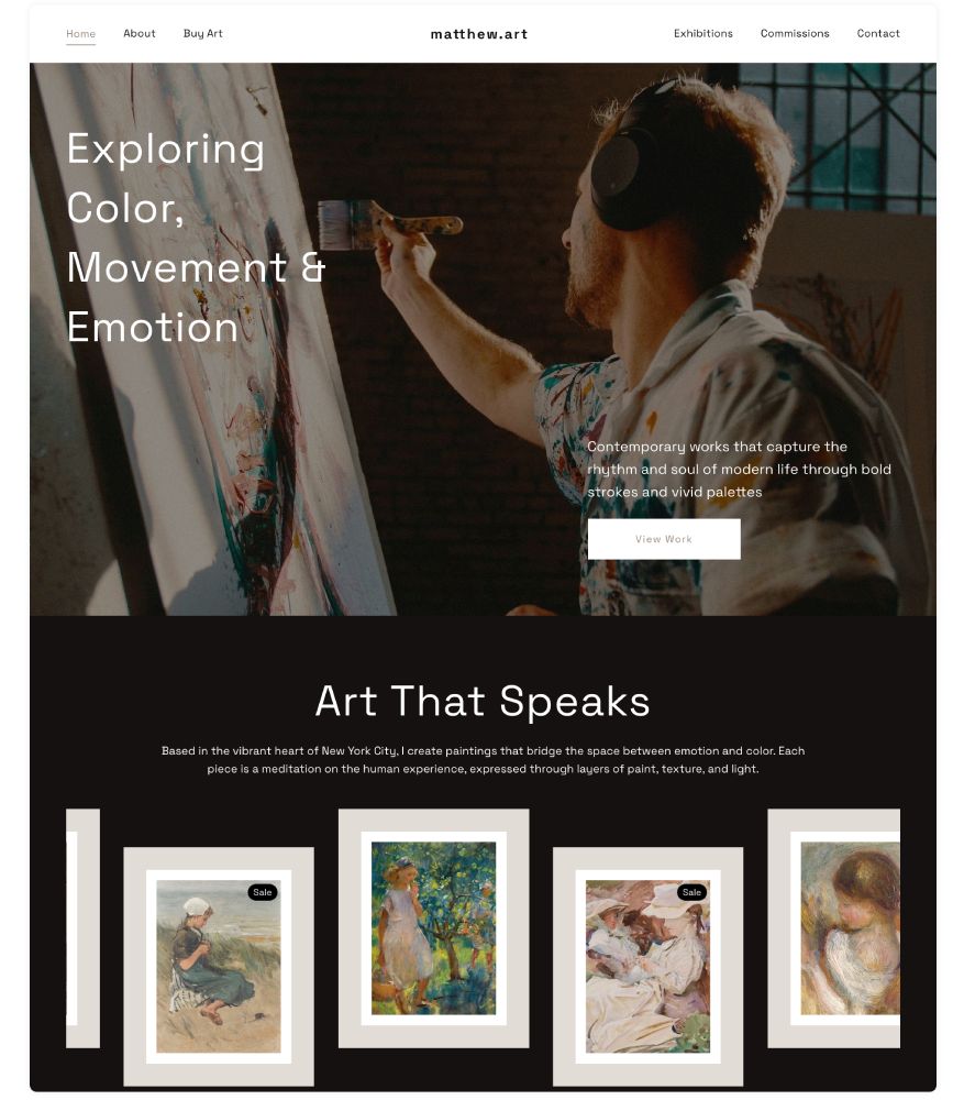 Crimson Pixpa template