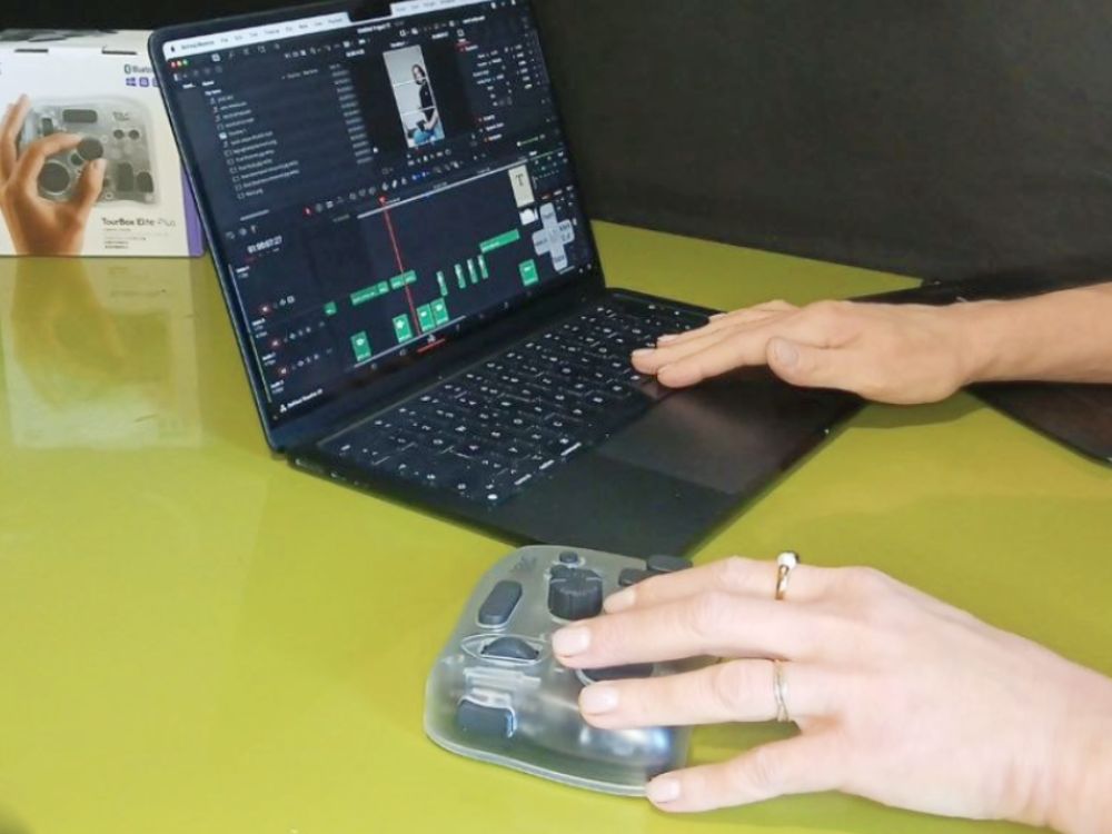 I tested the TourBox Elite Plus in yet another workflow: video editing.