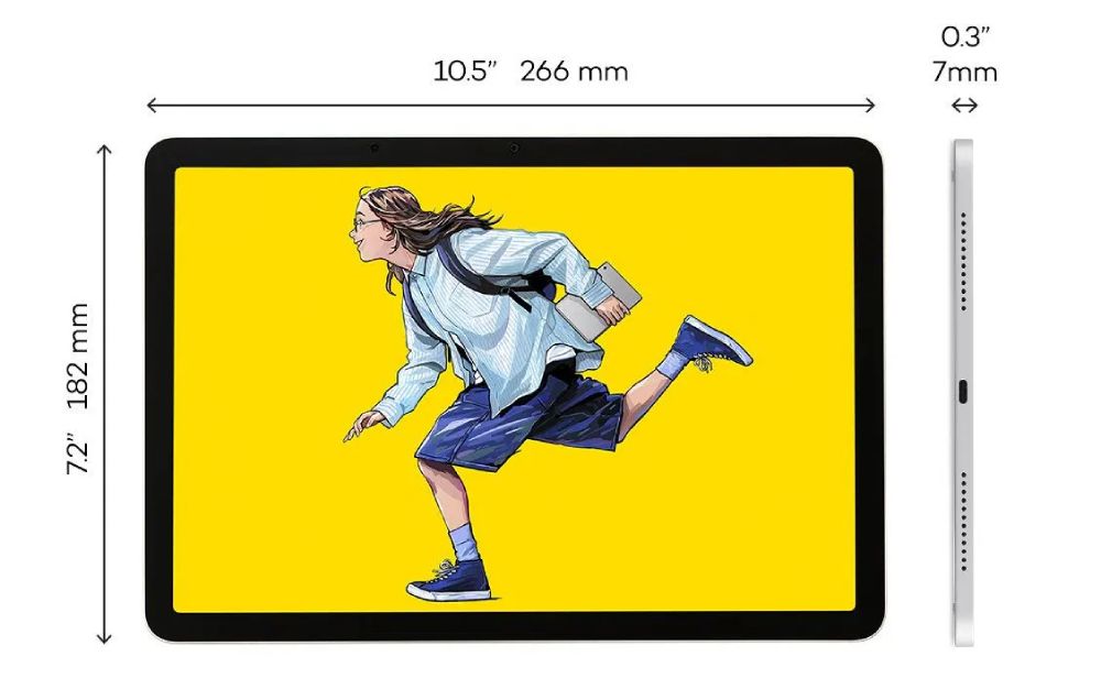 Wacom MovinkPad 11 dimensions
