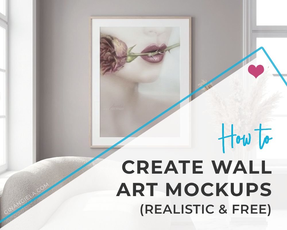 How To Create Wall Art Mockups